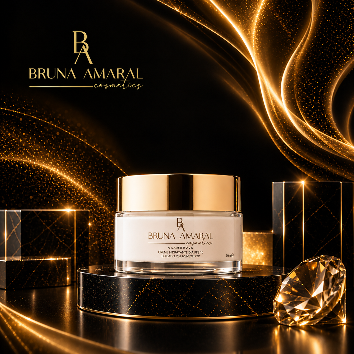 Creme Facial Hidratante de Dia FPS 15 — Cuidado Reafirmante