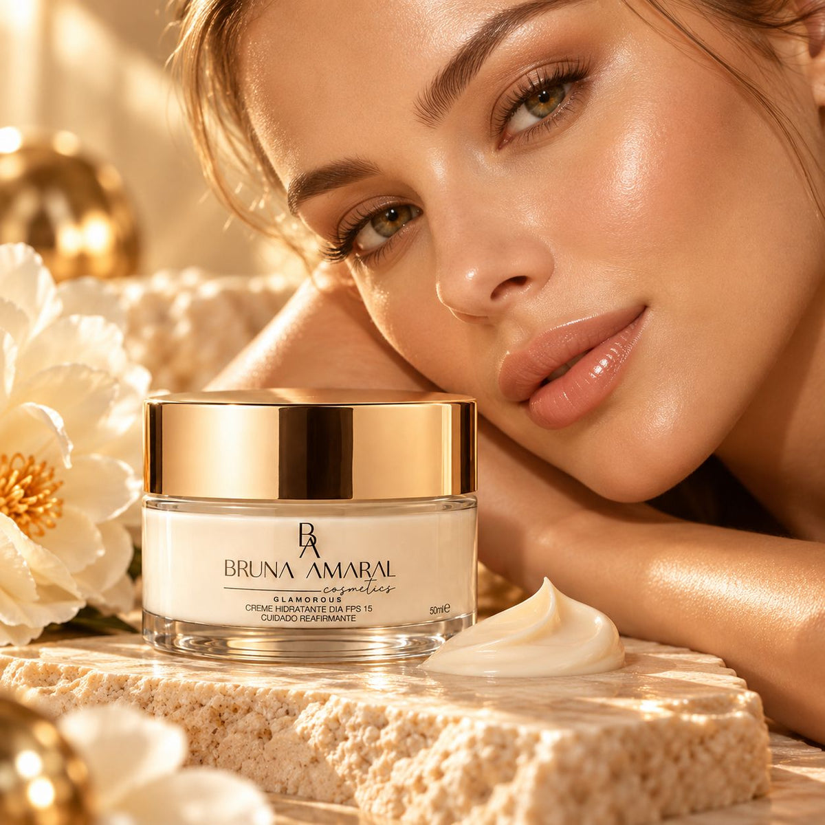 Creme Facial Hidratante de Dia FPS 15 — Cuidado Reafirmante